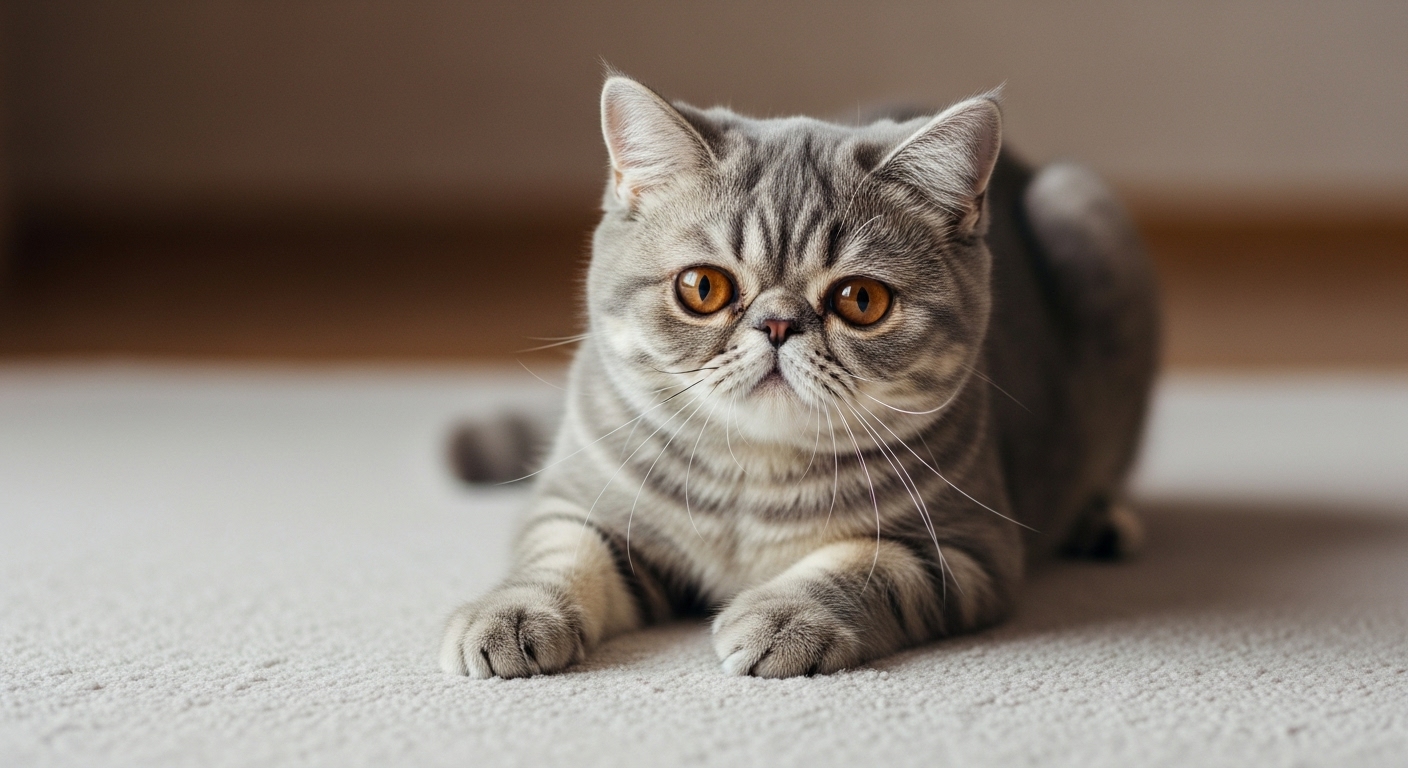 エキゾチック・ショートヘアの性格・特徴・飼い方｜“ペルシャの短毛版”、まあるい癒やしの相棒