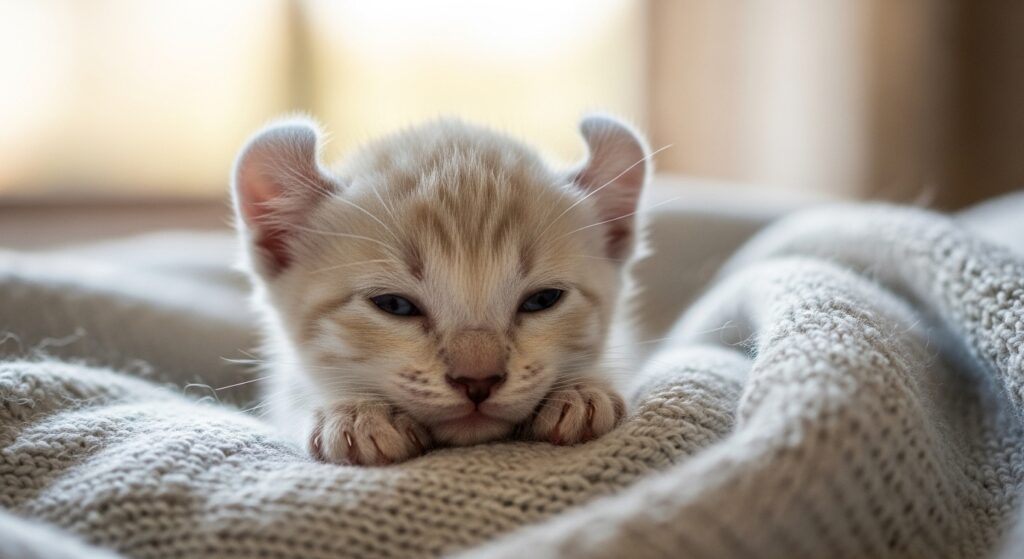アメリカン・カールの子猫