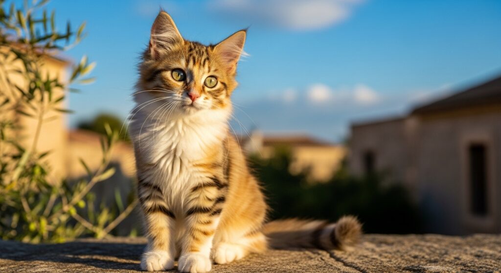 キプロスアフロディーテの子猫