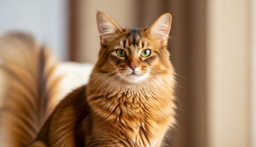 ソマリの性格・特徴・飼い方｜キツネしっぽの甘えん坊アスリート