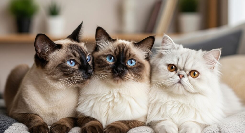 ヒマラヤンとシャムとペルシャの写真