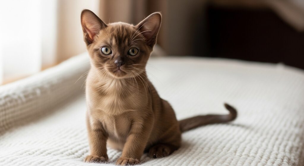 バーミーズの子猫