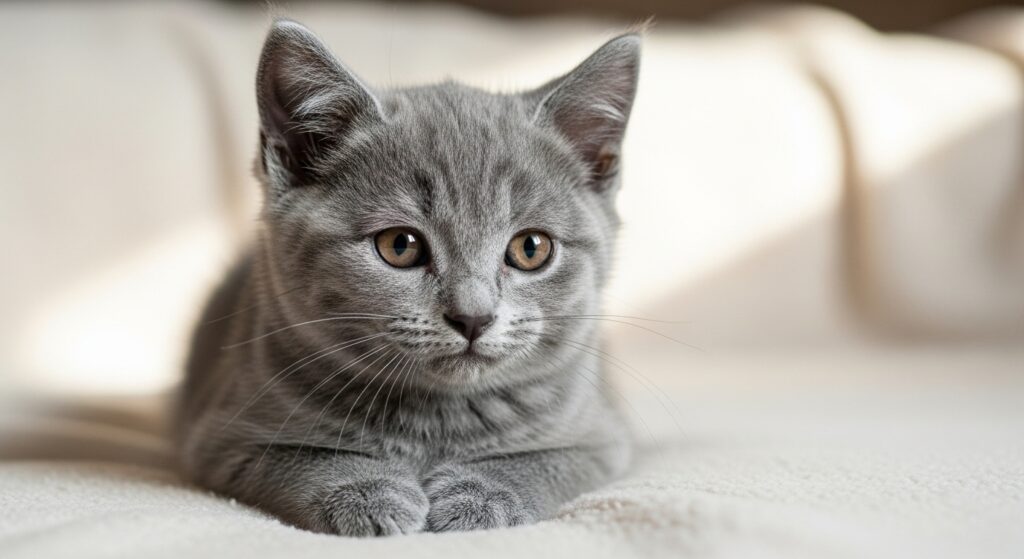 シャルトリューの子猫