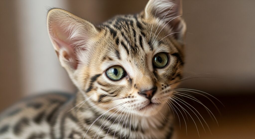 エジプシャン・マウの子猫