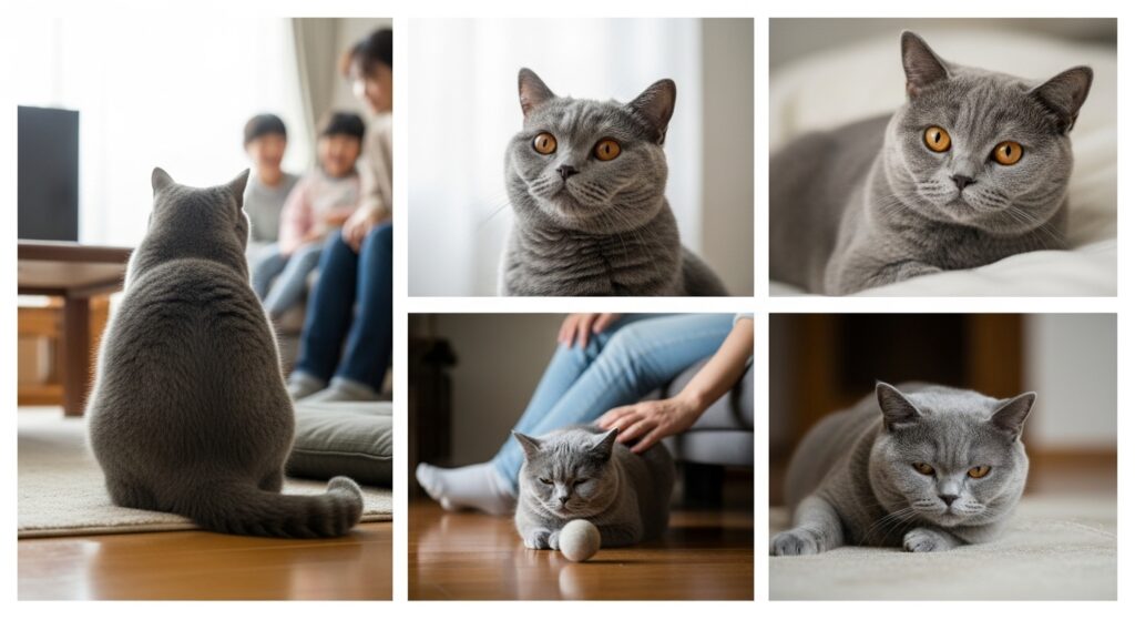 ブリティッシュ・ショートヘアと暮らす日常