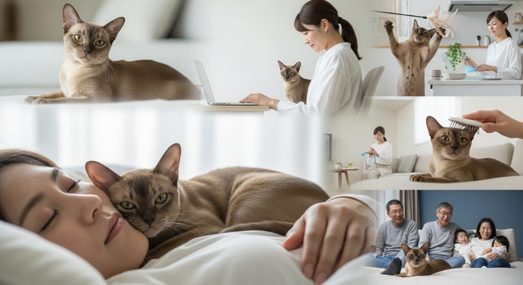 バーミーズと暮らす日常