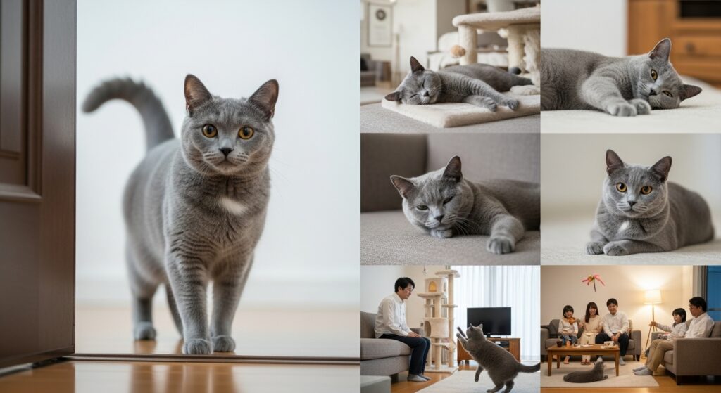 シャルトリューと暮らす日常