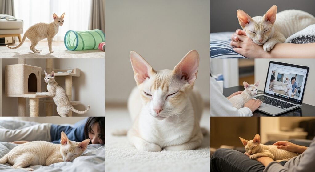 コーニッシュ・レックスと暮らす日常