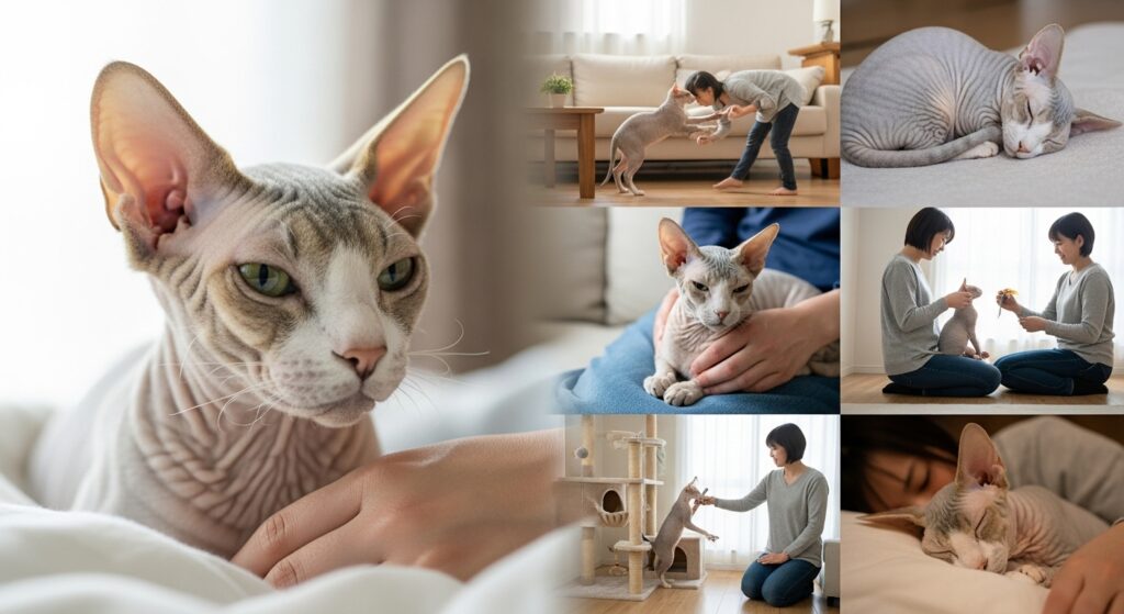 ドンスコイ(ドン・スフィンクス)と暮らす日常