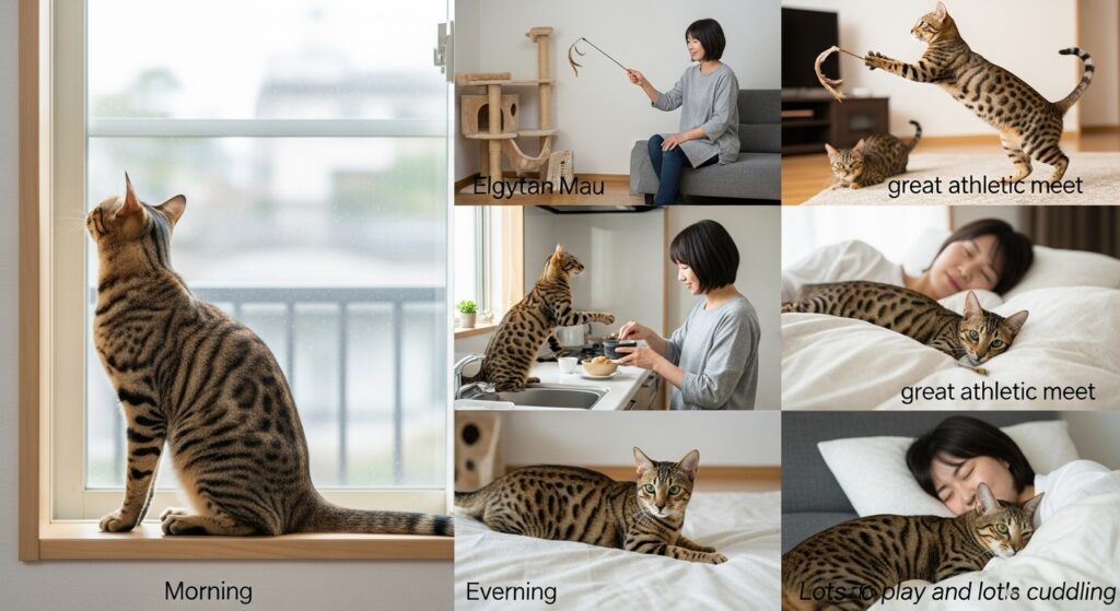 エジプシャン・マウと暮らす日常