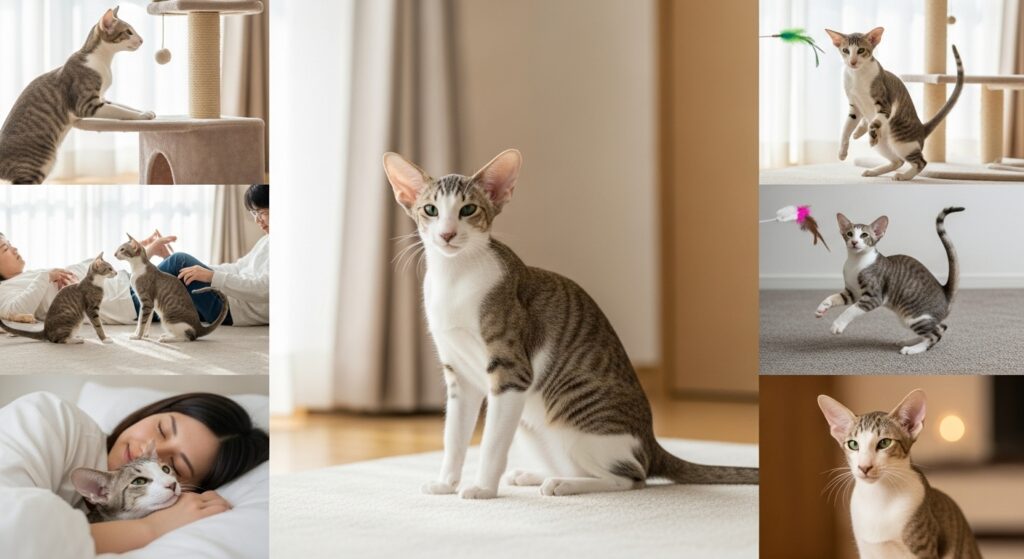 オリエンタル・ショートヘアと暮らす日常