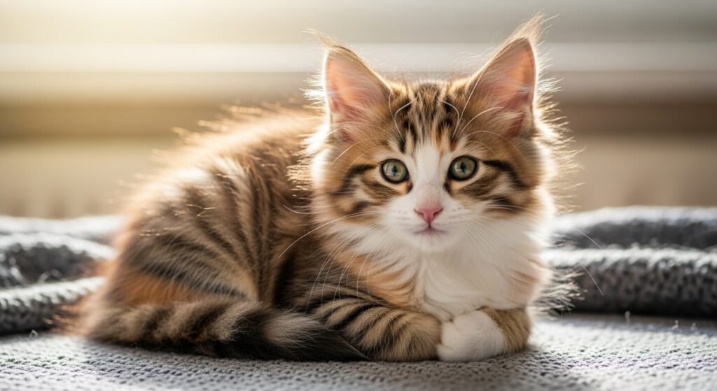 ノルウェージャン・フォレスト・キャットの子猫