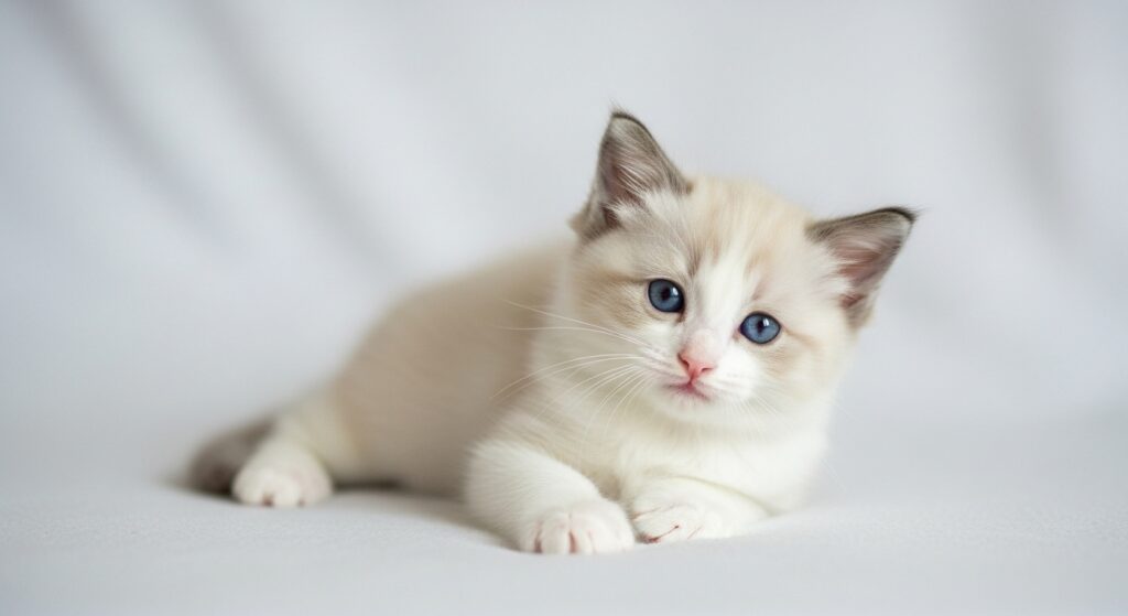ラグドールの子猫