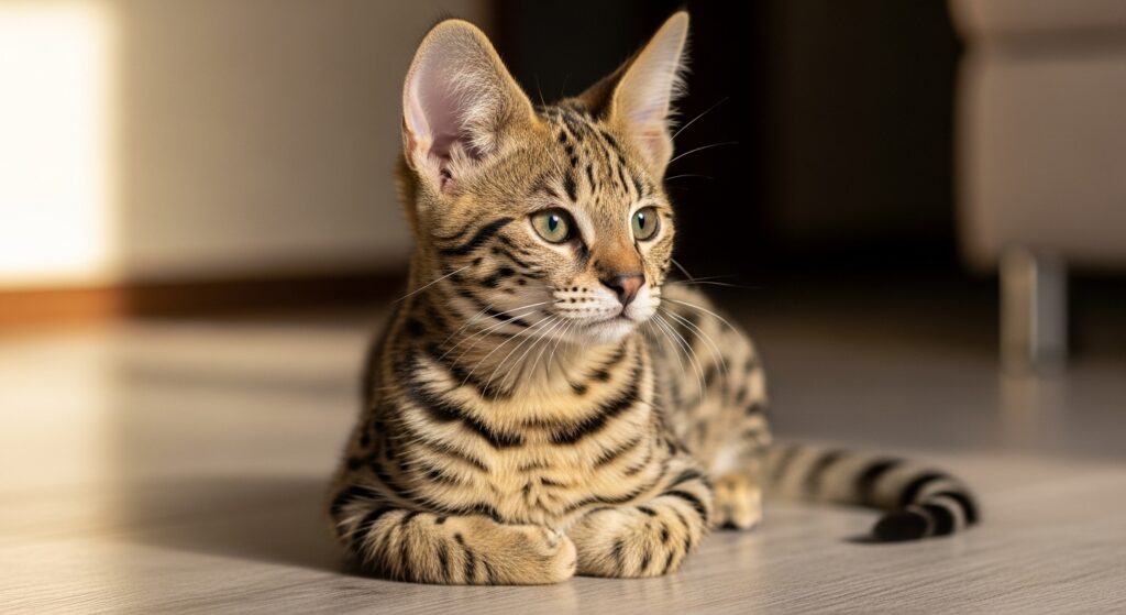 サバンナキャットの子猫