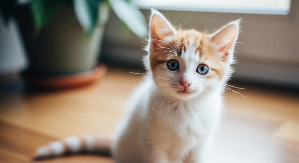 ターキッシュバンの子猫